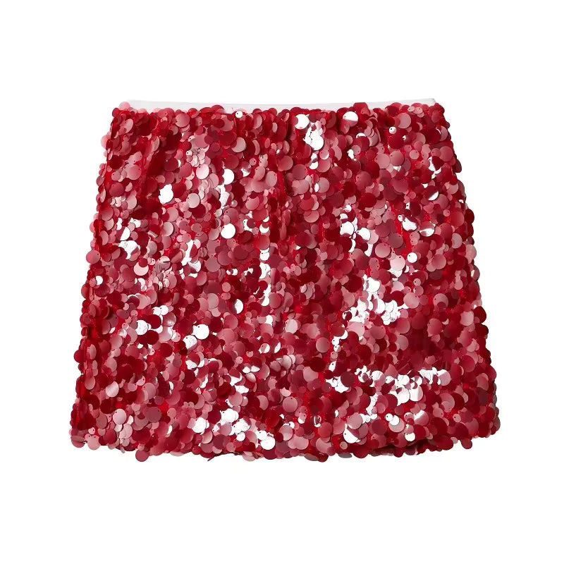 Jupe scintillante à paillettes
