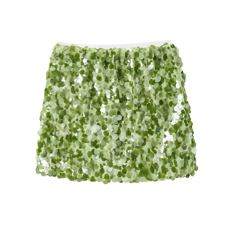 Jupe scintillante à paillettes