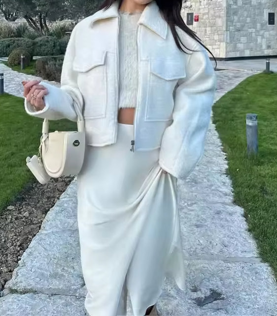 Veste chaude zippée